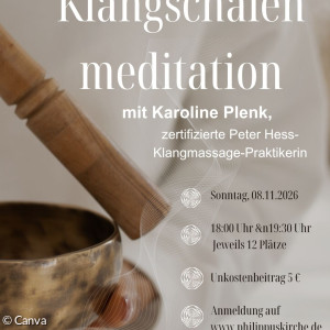 Klangschalenmeditation 
